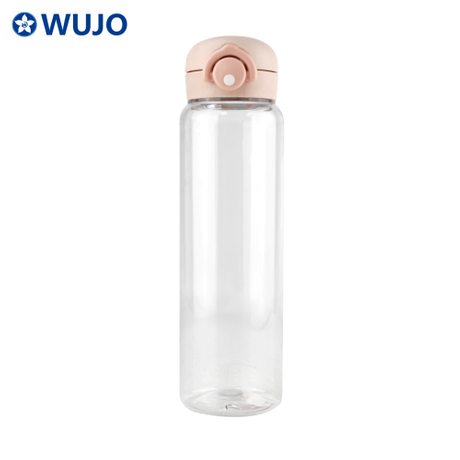 Botella de agua de plasticia de moda de la venta caliente de Wujo