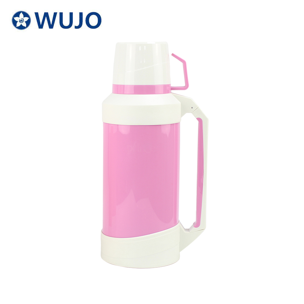 Botella de termo aislada de vacío 1L con recarga de vidrio - Wujo