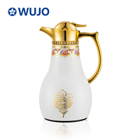 Wujo Luxury de alta calidad Saudi Arabic Thermos Tea Coffee Pot con forro de cristal
